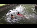 Swimming With Saree