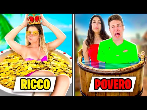 RICH vs POOR ON VACATION!! *3 TYPES OF FRIENDS*🤑