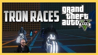 Sick Custom Tron Races in GTA V with the Shotaro! | Swiftor