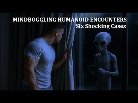 MINDBOGGLING HUMANOID ENCOUNTERS:  SIX SHOCKING CASES