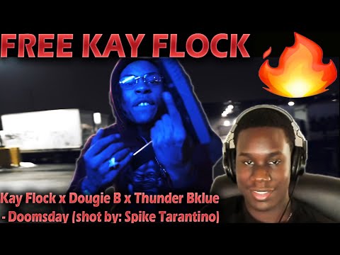 FREE KAY FLOCK 🔥 WaviJus Reacts To - Kay Flock x Dougie B x Thunder Bklue - Doomsday