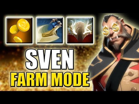 Lycan: Sven Cosplay with Alchemist Passive [1.1k GPM and XPM Farm Mode] Dota 2 Ability Draft