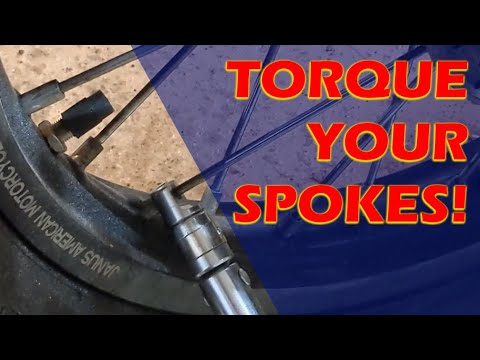 Unsafe but Overlooked Maintenance - How to Torque Motorcycle Spokes