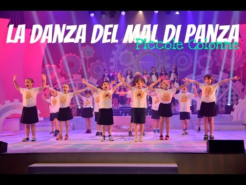 La Danza del Mal di Panza - canzone per i bambini di prima elementare (scuola primaria) - sub ita