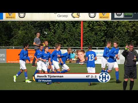 VVIJ O14-1 - sv Houten O14-1 beker wedstrijd zaterdag 2 september 2017