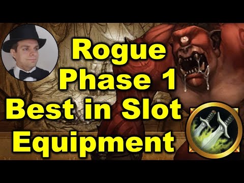 Rogue Phase 1 Best in Slot Equipment Burning Crusade for Raids - Simonize Guide