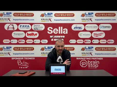 TOWARDS VALTUR BRINDISI - SELLA CENTO | EMANUELE DI PAOLANTONIO'S PRE-MATCH PRESS RELEASE