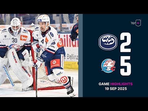 HC Ambri Piotta vs. ZSC Lions - Game Highlights