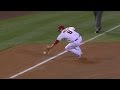 COL@LAA: Freese slides into foul ground to make stop