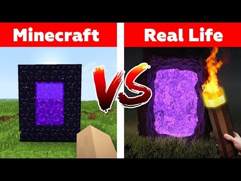 DanOMG - MINECRAFT IN REAL LIFE! Minecraft vs Real Life animation