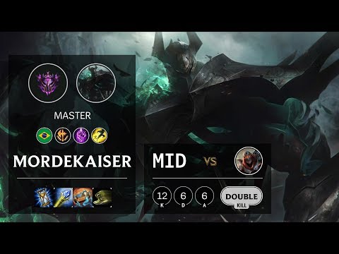 Mordekaiser Mid vs Zed - BR Master Patch 10.8