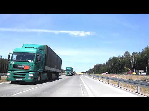 Budowa drogi ekspresowej S17 na odcinku Garwolin - Gończyce  - widok w kierunku Warszawy