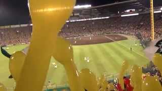 2014日本シリーズ第２戦　ラッキー７の若鷹軍団　阪神×ソフトバンク