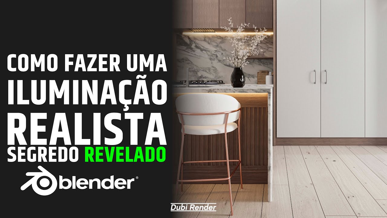 COMO FAZER UMA ILUMINAÇÃO REALISTA NO BLENDER 3.5