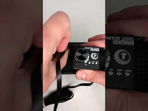 SHORTS - MONITOR LEVEL REMOTE IN THE TARAMPS HD 3000 AMPLIFIER - 3000Wrms