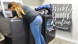 ALL DAY LAUNDRY DAY // CLEANING MOTIVATION // CLEANING MOM