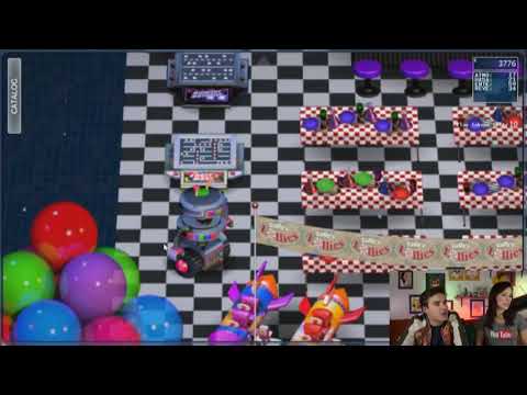 Matpat and Stephanie's reaction to candy cadet's 5 kitten story (FNAF Pizzeria Simulator)