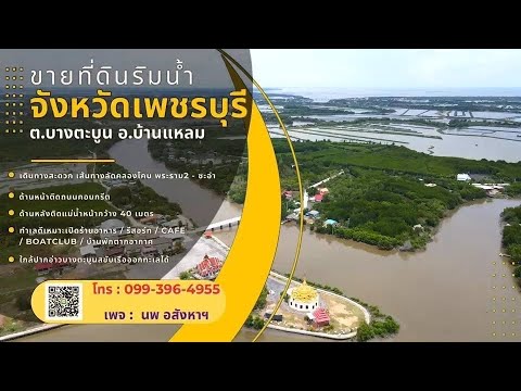 ขายที่ดินติดแม่น้ำเพชรบุรี เนื้อที่ 4 -2 - 93ไร่ อ.บ้านแหลม จ.เพชรบุรี – รูปที่ 2