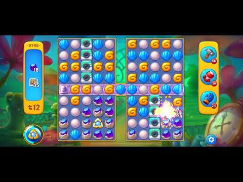 Fishdom level 11745 no boosters フィッシュダム ノーマル