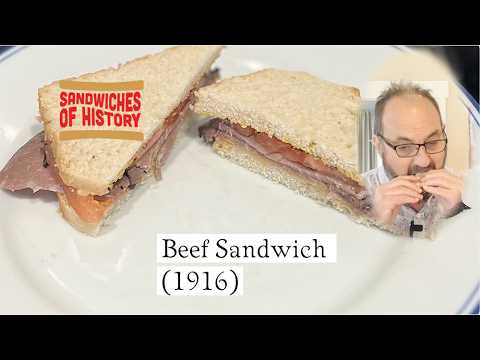 Beef Sandwich (1916) on Sandwiches of History