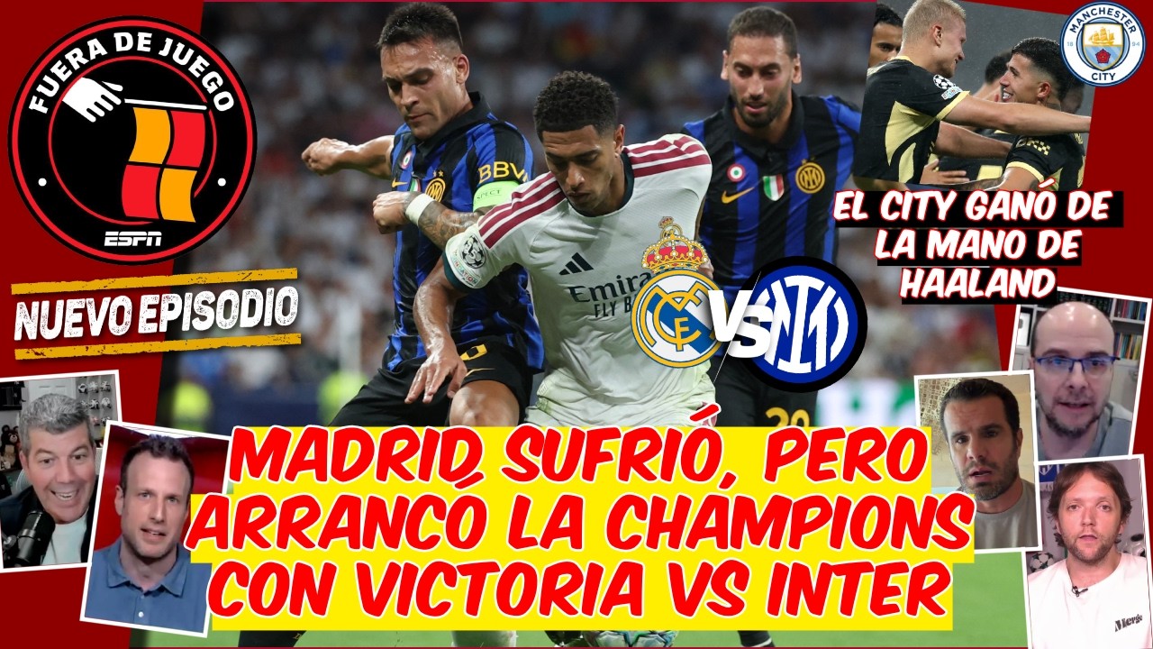 AL REAL MADRID le dieron un BAILE en la CHAMPIONS y eso debe PREOCUPARLE a Mourinho | Fuera de Juego