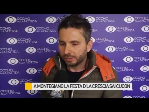 A Montegiano la Festa D'la Crescia sai cucon