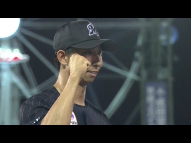 マリーンズ・福田選手ヒーローインタビュー 8/25 E-M