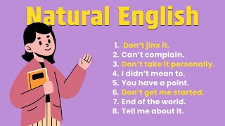 Natural English You Won't Learn From School