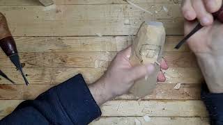 Wood Carving roughout.