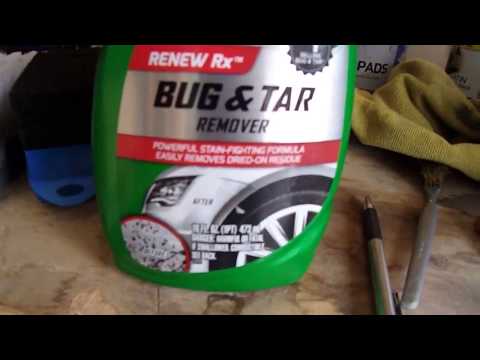 Turtle wax bug and tar remove test and review