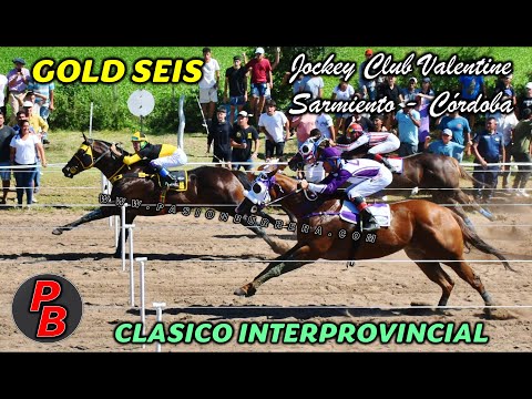 GOLD SEIS: JOCKEY CLUB VALENTINE - SARMIENTO, CORDOBA (14-01-2023)