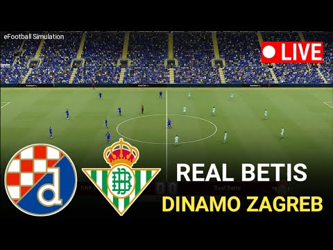 🔴En Vivo- Dinamo Zagreb vs Real Betis l Europa League 2025  eFootball Pes 21 Simulación de juego
