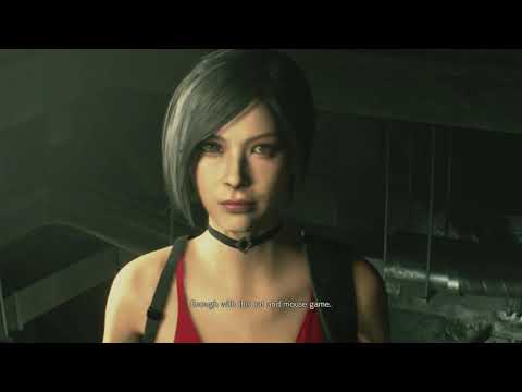 Resident Evil 2 Remake Walkthrough Part 3 Hardcore Mode - Sewers  Leon & Ada RE2 Leon [ Xbox One X ]
