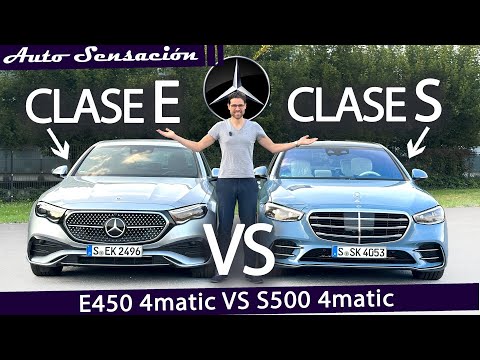 Comparativa Mercedes Benz E450 vs S500 ¡Comparando los Mercedes más lujosos! ¿Quién gana?