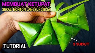 Download lagu How to make five-cornered ketupat from coconut leaves mp3 Download lagu How to make five-cornered ketupat from coconut leaves mp3