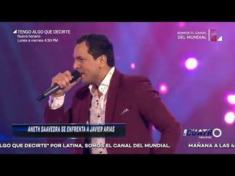 #Javier #Arias interpreta Te Conozco Bien en los cuatro finalistas