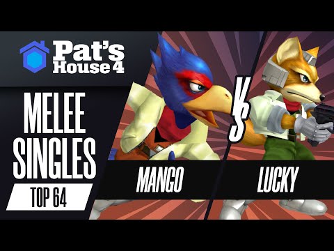 Mang0 vs. Lucky - Pat's House 4 - Melee Singles - Top 64