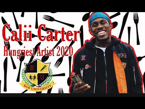 Calii Carter| Hungriest Artist 2020| Vote your favorite verse