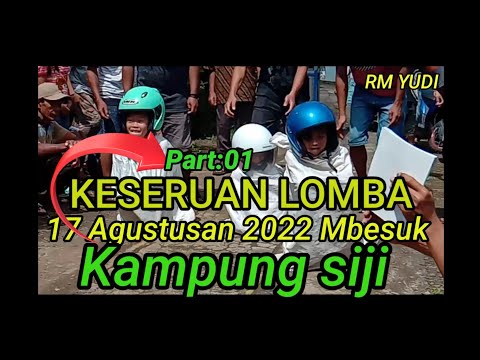 ⁉️KESERUAN LOMBA‼️17 Agustusan 2022 Kampung siji @RMYUDI#dirgahayu17agustus2022#17agustusan2022