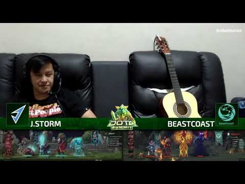 Beastcoast vs J.Storm Game 2 (Bo2) | Dota Summit 10