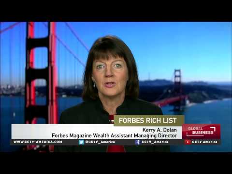 Forbes magazine's Kerry A. Dolan on their Billionaires list - YouTube