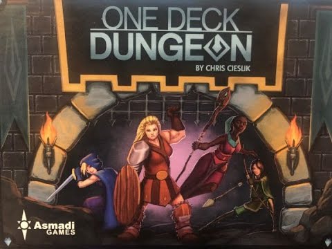 One Deck Dungeon Set up