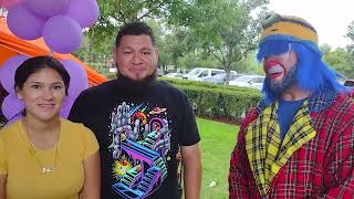 Payaso Pikorete Celebrando el Cumpleaños de Violetta en Kissimmee Fl