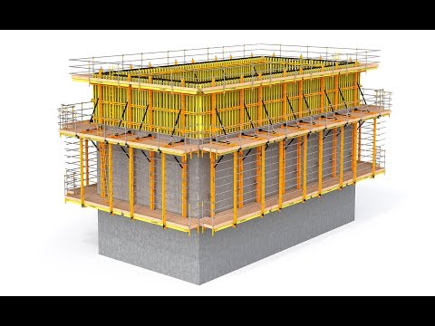 RKS Rail Climbing Formwork - ULMA Construction [en]