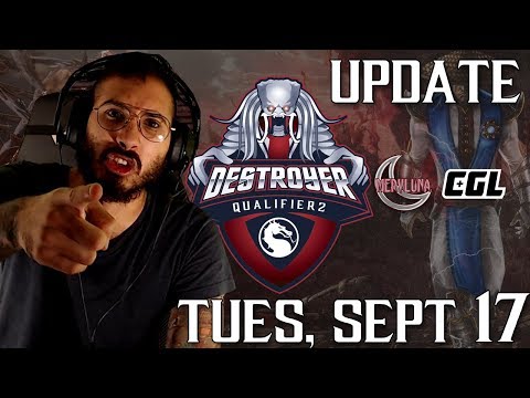 Tues, Sept 17th 6pm EST - Destroyer's Qualifier 2 - MK11 Tournament Update
