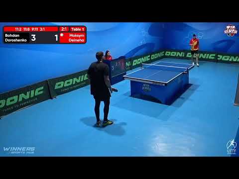 13:30 Bohdan Doroshenko  3-1 Maksym Deineha West 3 WIN CUP 15.12.2022 | TABLE TENNIS WINCUP