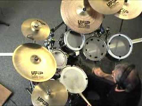 Vanni Stefanini Live In Studio 2008 with UFIP cymbals