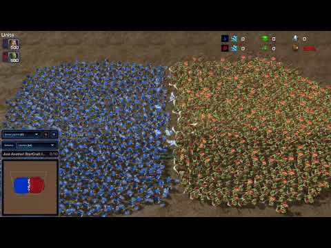 1000 PALADINS vs 1000 BLADEMASTERS - WarCraft 3 MOD
