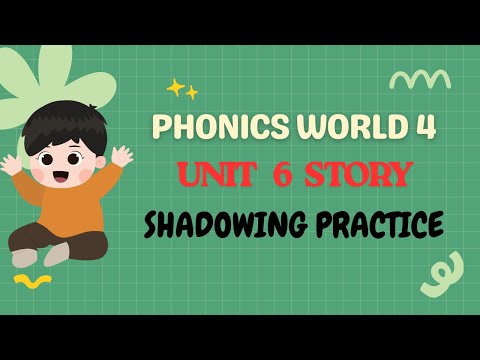 Phonics 4 Unit 6 Story | Shadowing English Practice | Ruby English