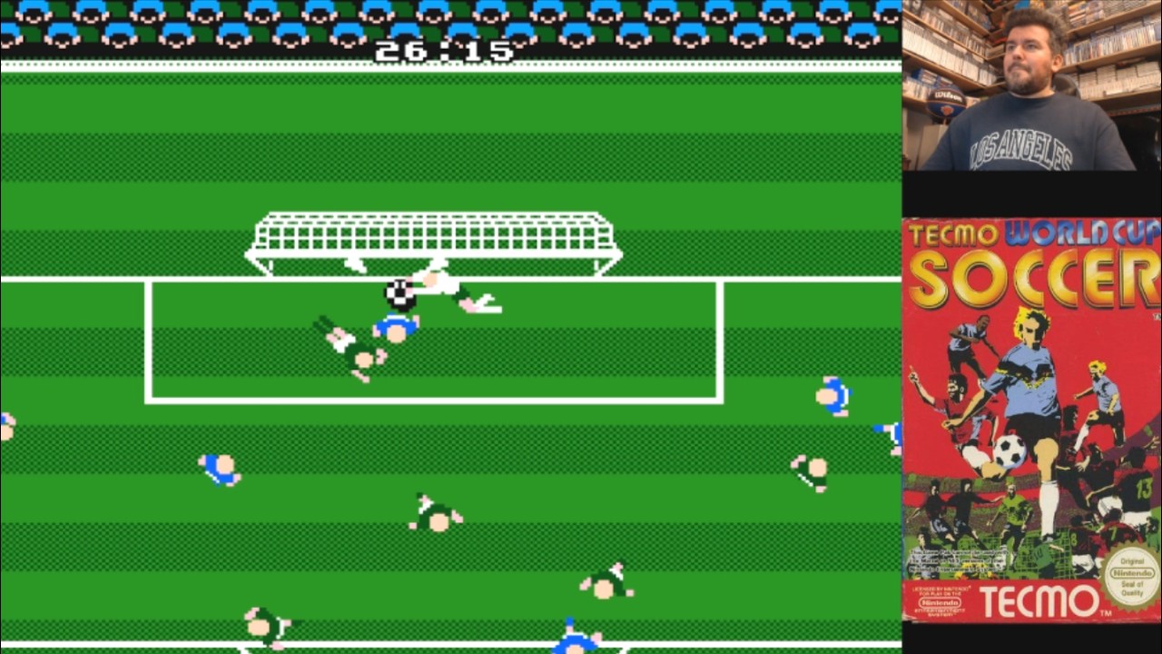 TECMO WORLD CUP SOCCER, un clásico del FÚTBOL 8 BITS ⚽ Gameplay en Español (NES)